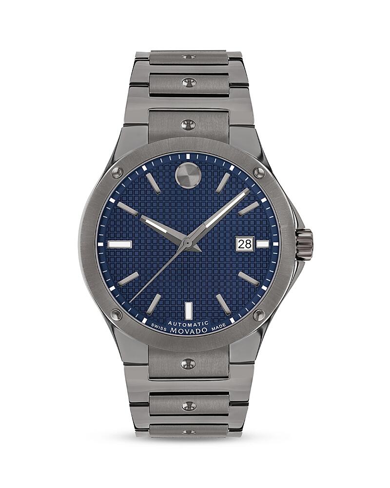 Movado S. e. Automatic Gray Pvd Watch, 41mm Cover