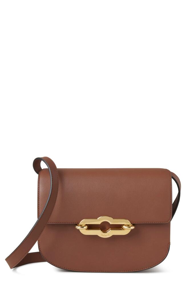 Mulberry Pimlico Super Lux Leather Shoulder Bag in Bright Oak Cover