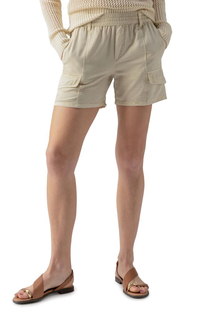 Sanctuary Relaxed Rebel Cargo Shorts in Birch Cover