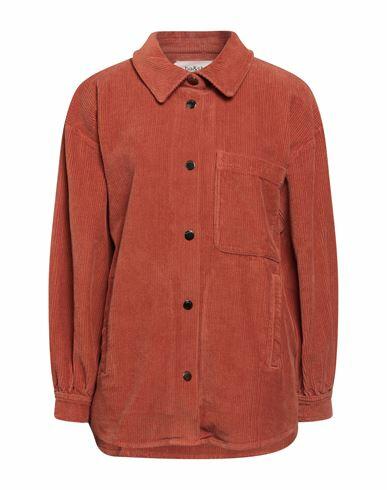 Ba & sh Woman Shirt Rust Cotton, Elastane Cover