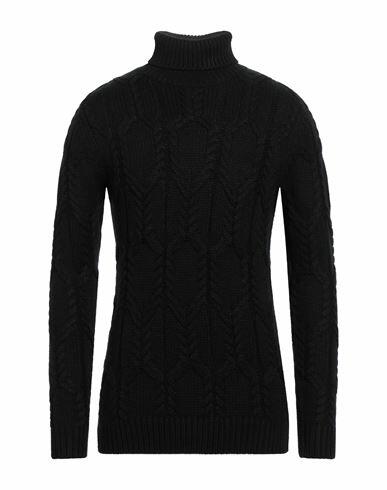 Primo Emporio Man Turtleneck Black Acrylic, Wool Cover