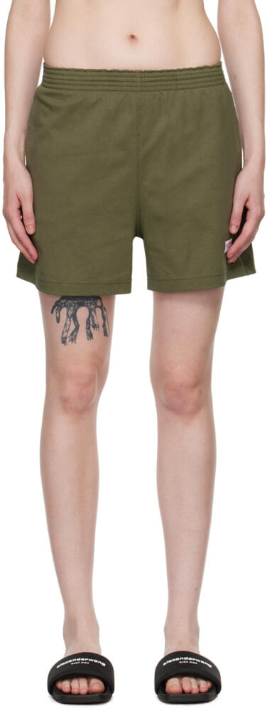 Alexander Wang SSENSE Exclusive Green Shorts Cover