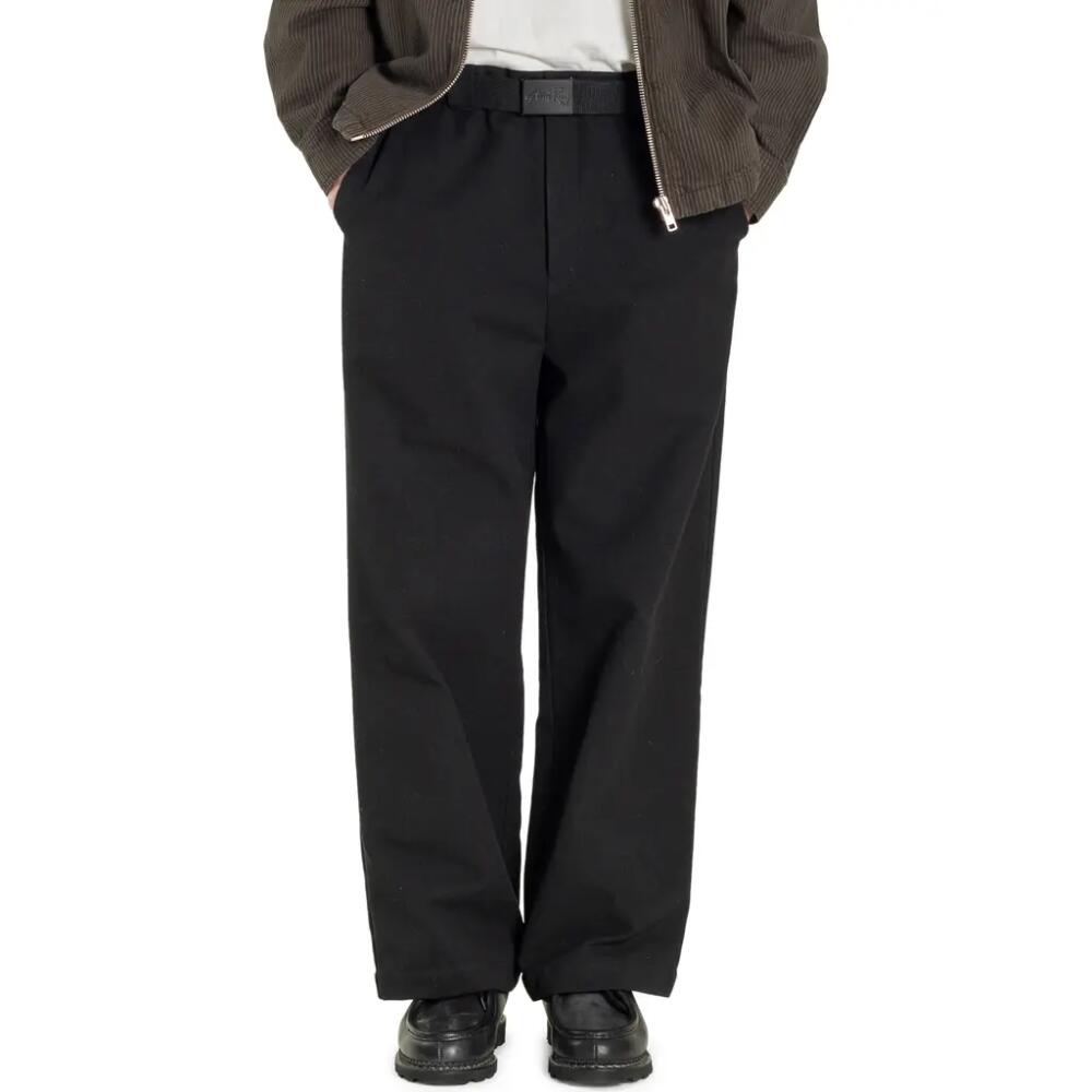 STAN RAY A Straight Leg Pants in Black Twill Cover