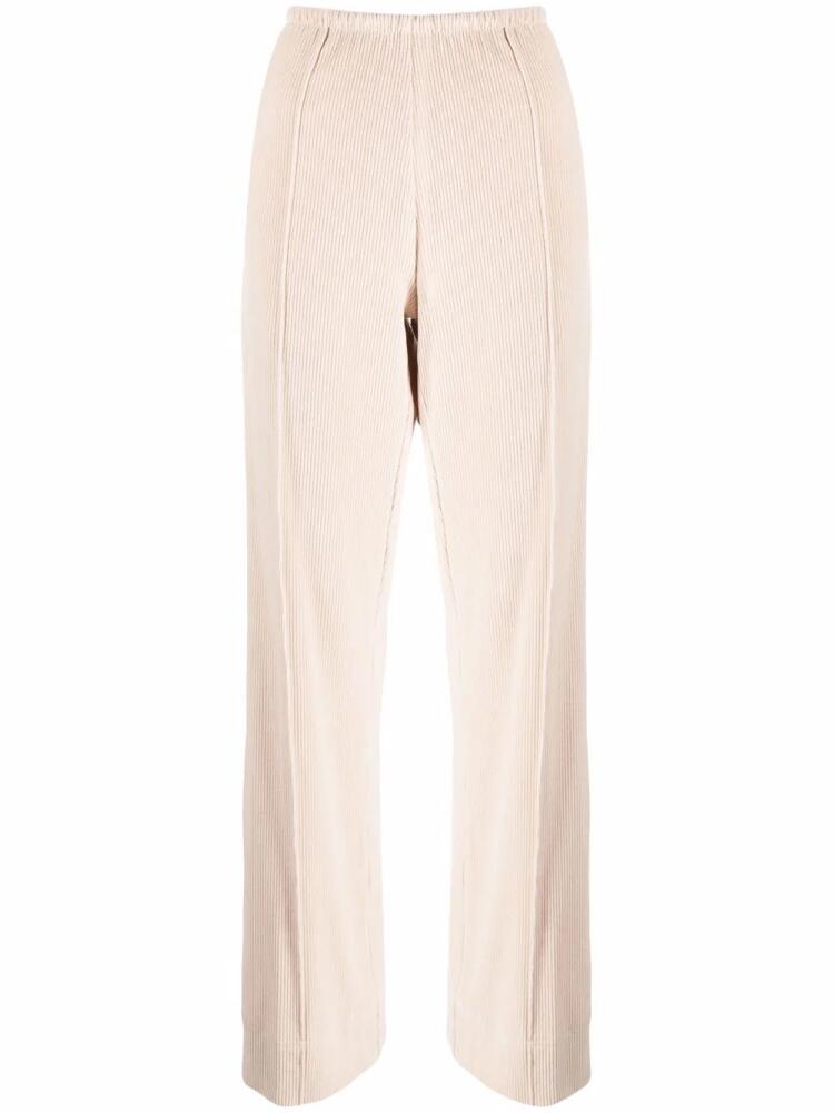 Palm Angels corduroy side-stripe track pants - Neutrals Cover