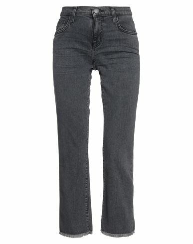 Current/elliott Woman Jeans Grey Cotton, Elastomultiester Cover