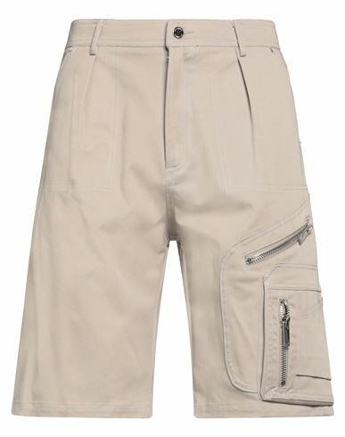 Les Hommes Man Shorts & Bermuda Shorts Beige Cotton, Elastane Cover