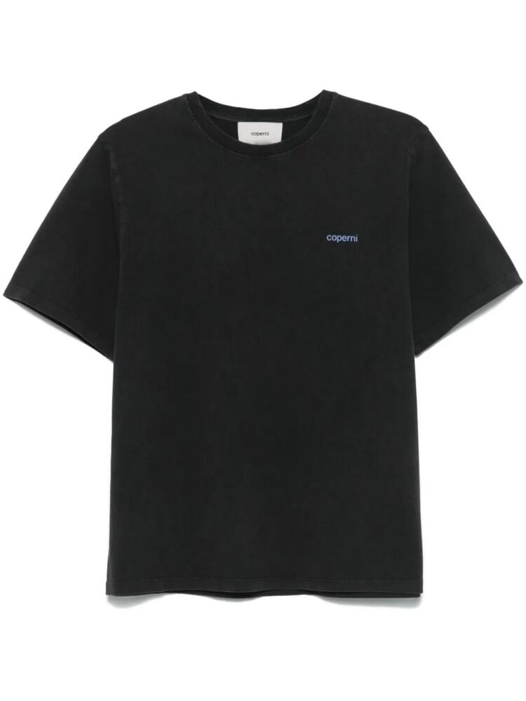 Coperni washed logo-print T-shirt - Black Cover