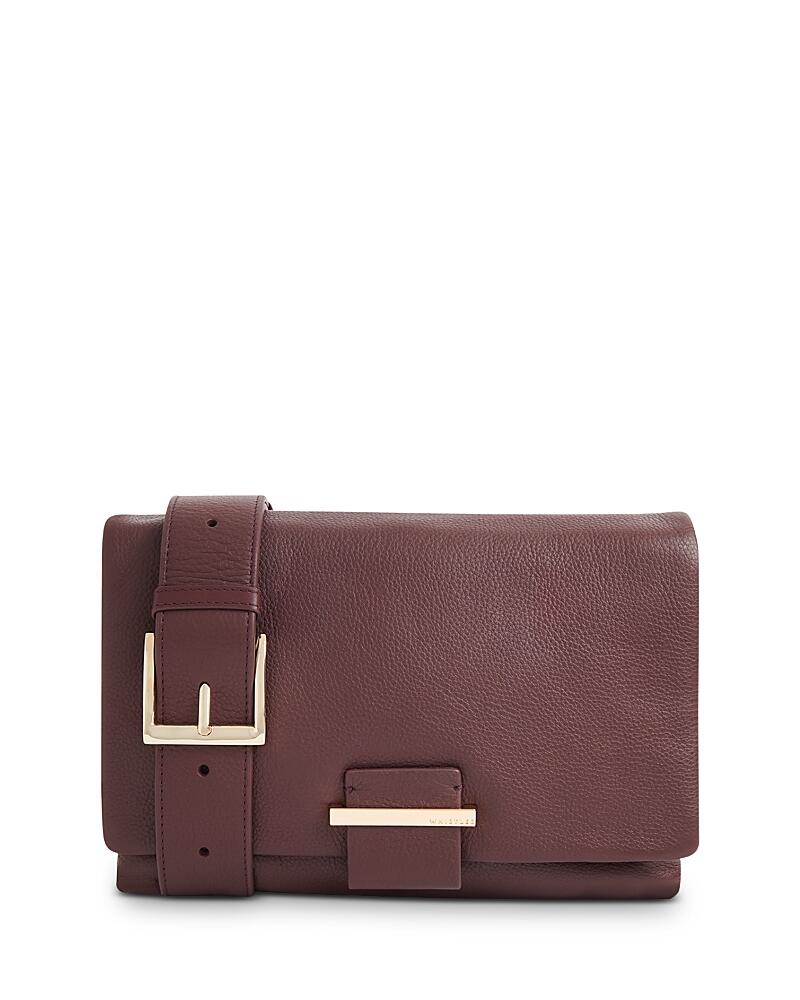 Whistles Teo Small Leather Crossbody Bag Cover