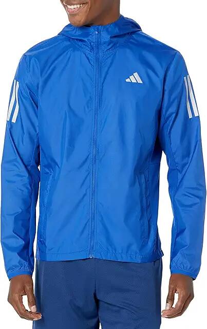 adidas Own The Run Jacket (Team Royal Blue) Men's Clothing Cover