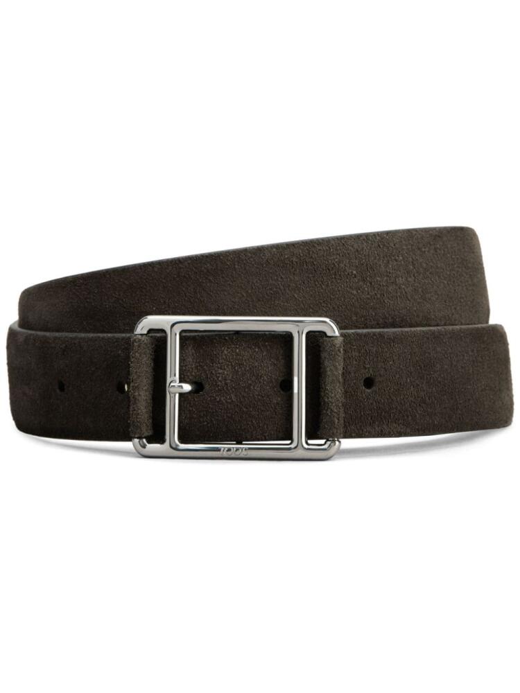 Tod's suede belt - Brown Cover