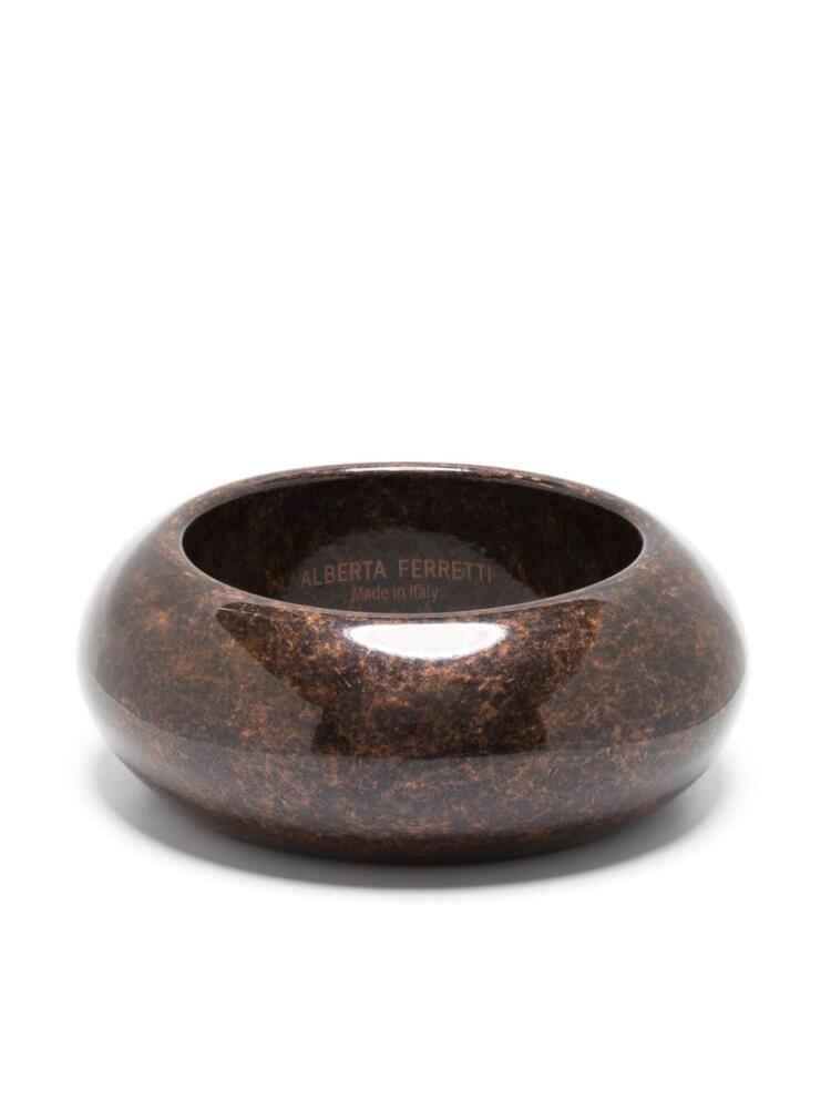 Alberta Ferretti circular-design bracelet - Brown Cover