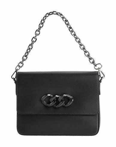 John Richmond Woman Handbag Black Leather Cover