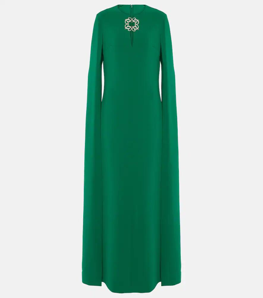 Elie Saab Embellished cady gown Cover