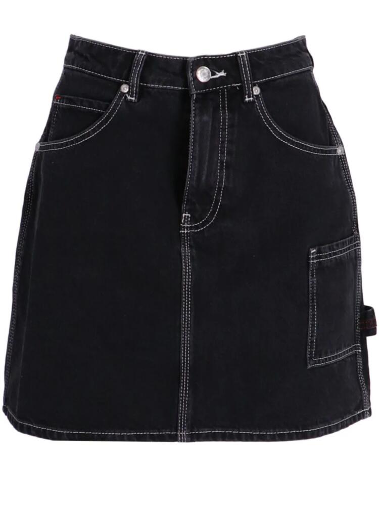 HUGO Galinda denim mini skirt - Black Cover