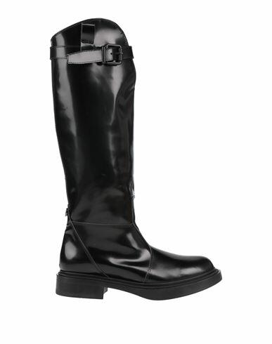 Janet & Janet Woman Boot Black Soft Leather Cover