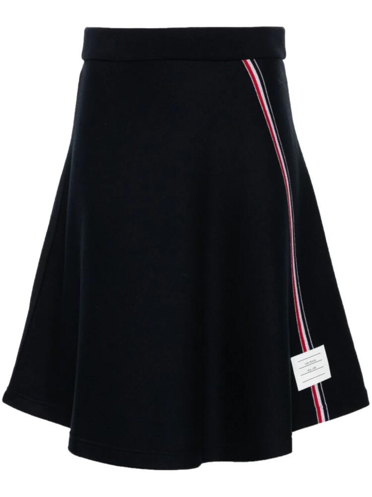 Thom Browne cotton midi skirt - Blue Cover