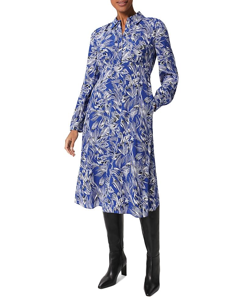 Hobbs London Octavia Printed Shirt Dress Cover