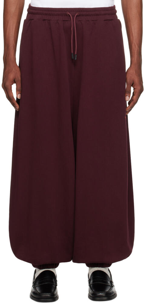 LU'U DAN Burgundy Bontan Sweatpants Cover