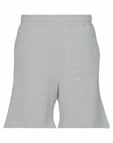 Bel-air Athletics Man Shorts & Bermuda Shorts Grey Cotton Cover