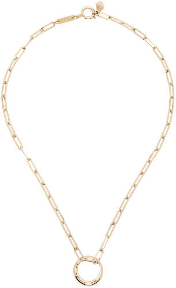 Isabel Marant Gold Ring Necklace Cover