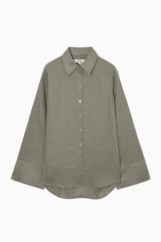 COS WIDE-SLEEVED LINEN SHIRT Cover