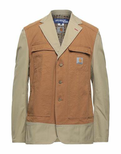 Junya Watanabe Comme Des Garçons Man Jacket Beige Cotton, Cupro Cover