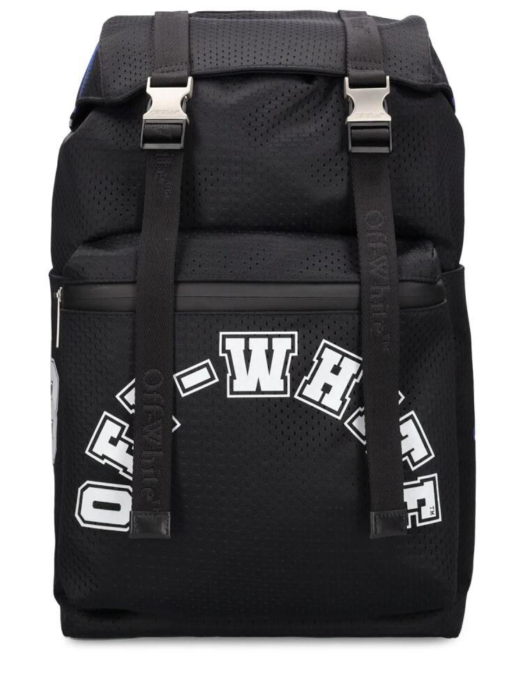 OFF-WHITE Outdoor Hike Nylon Baseball Backpack Cover