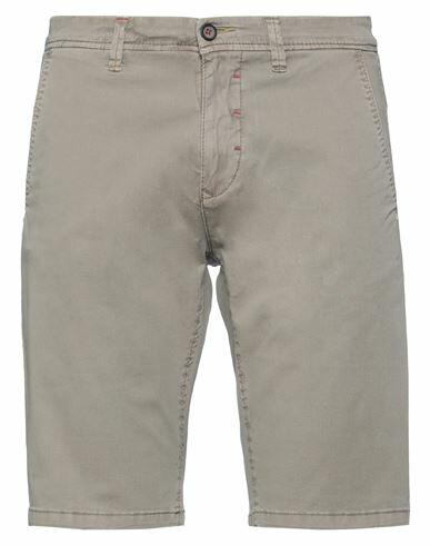 Berna Man Shorts & Bermuda Shorts Khaki Cotton, Elastane Cover