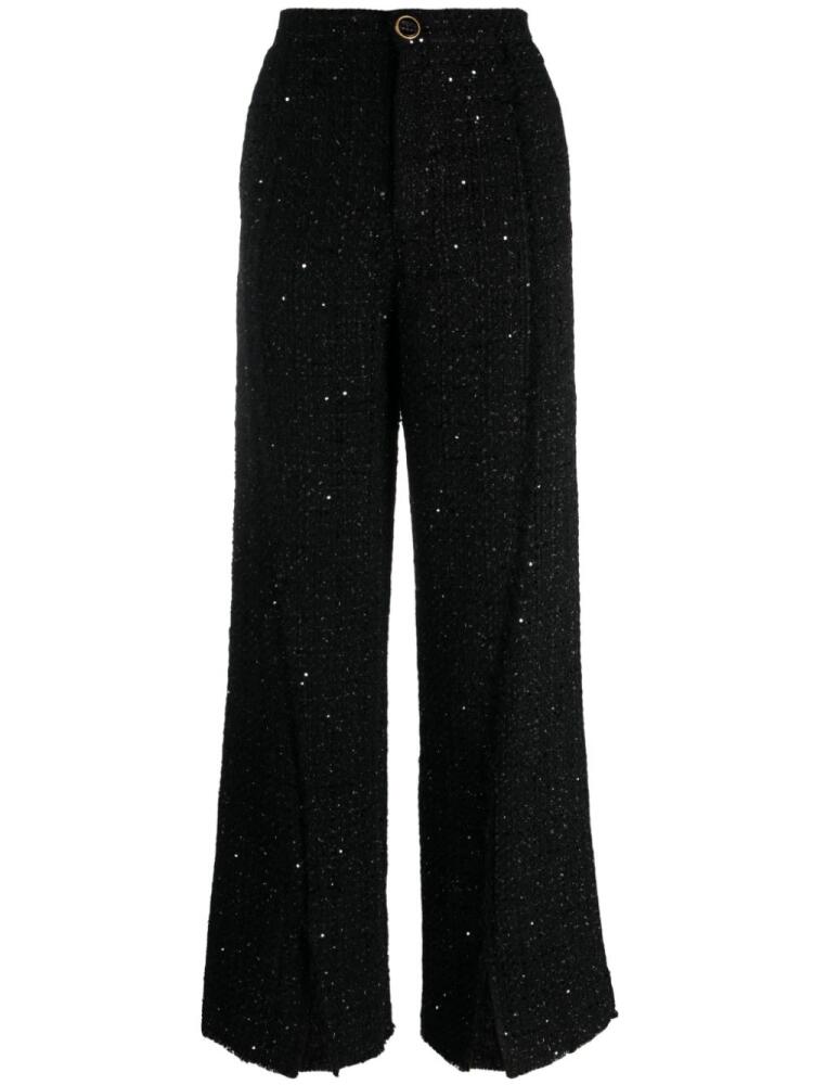 GCDS tweed tailored trousers - Black Cover