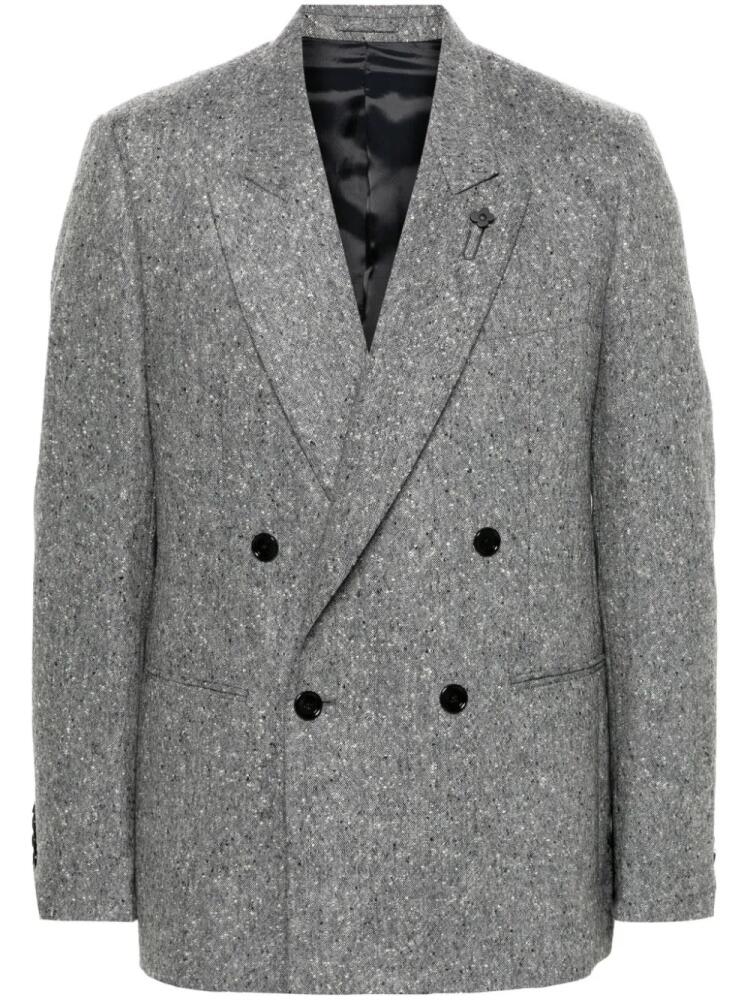 Lardini wool blazer - Grey Cover