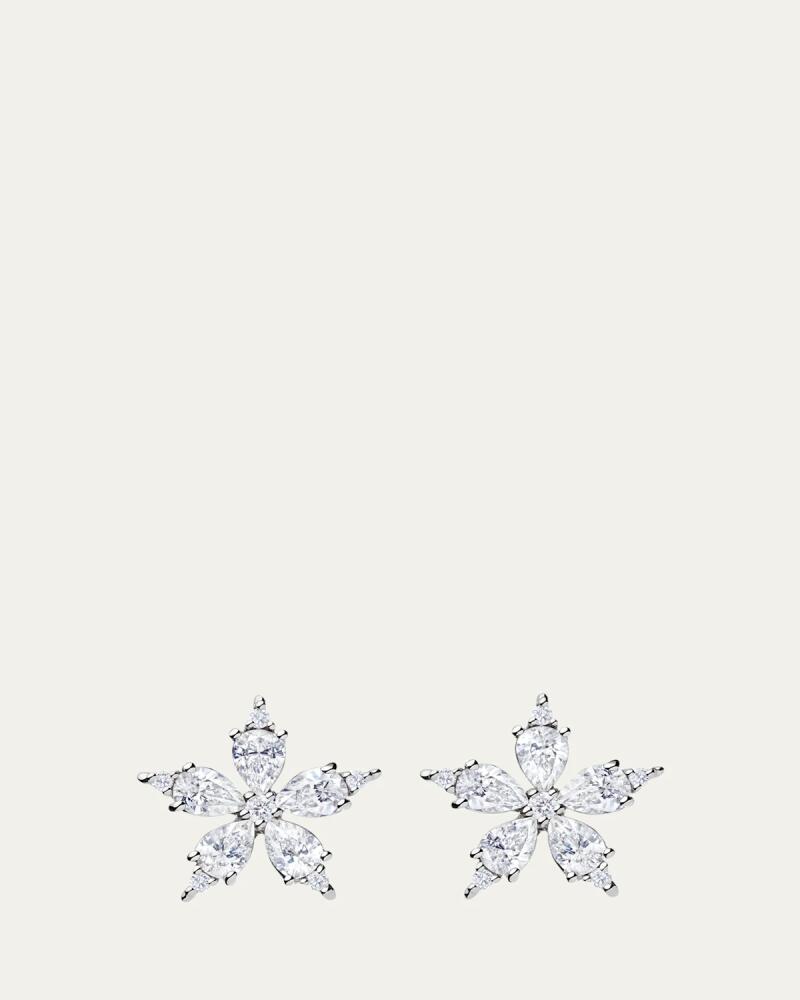 Paul Morelli Stellanise 18K White Gold Diamond Stud Earrings Cover