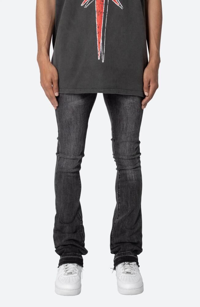 mnml X514 Stacked Skinny Fit Jeans in Washed Black Cover