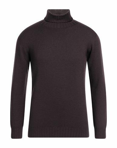 Seventy Sergio Tegon Man Turtleneck Mauve Virgin Wool Cover