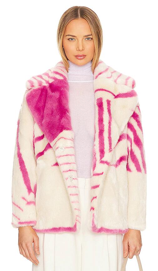 Jakke Rita Coat in Pink Cover