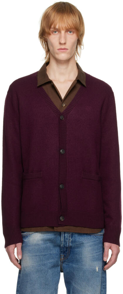 Saturdays NYC Burgundy Michael Cardigan Cover