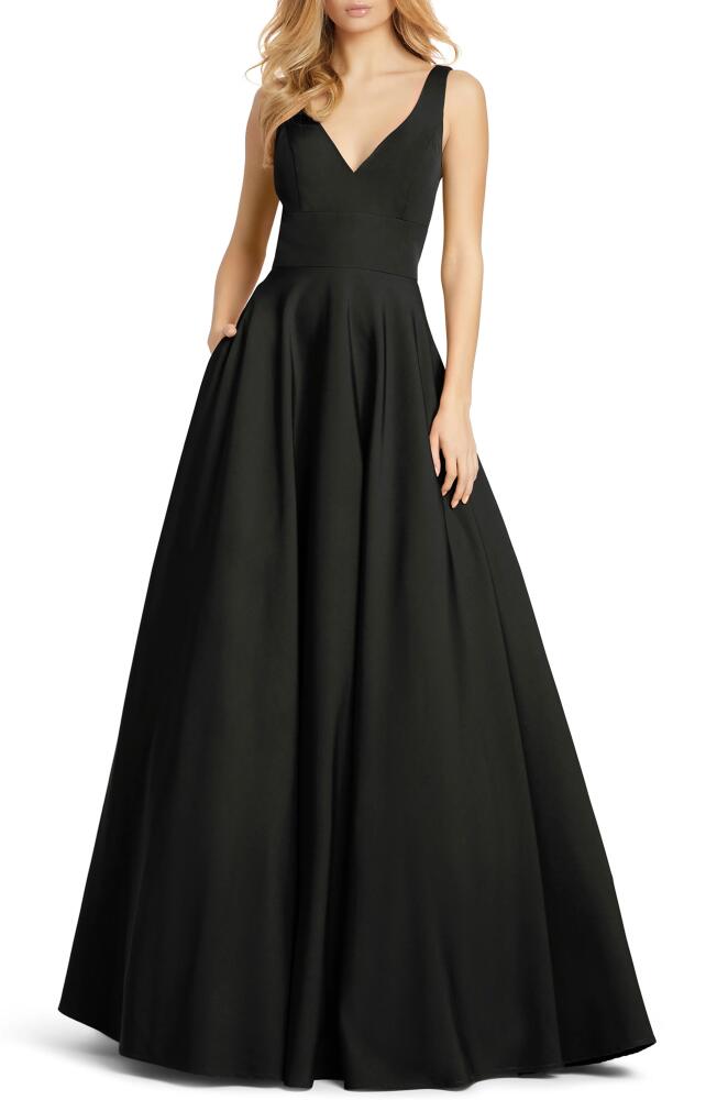 Ieena for Mac Duggal Empire Waist Ballgown in Black Cover