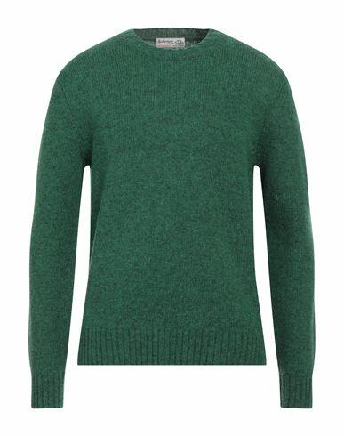 Ballantyne Man Sweater Green Wool Cover