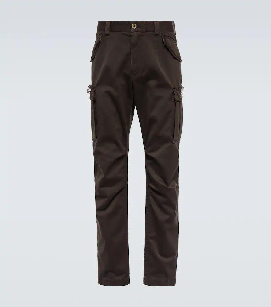 Dolce & Gabbana Garment-dyed cotton cargo pants Cover