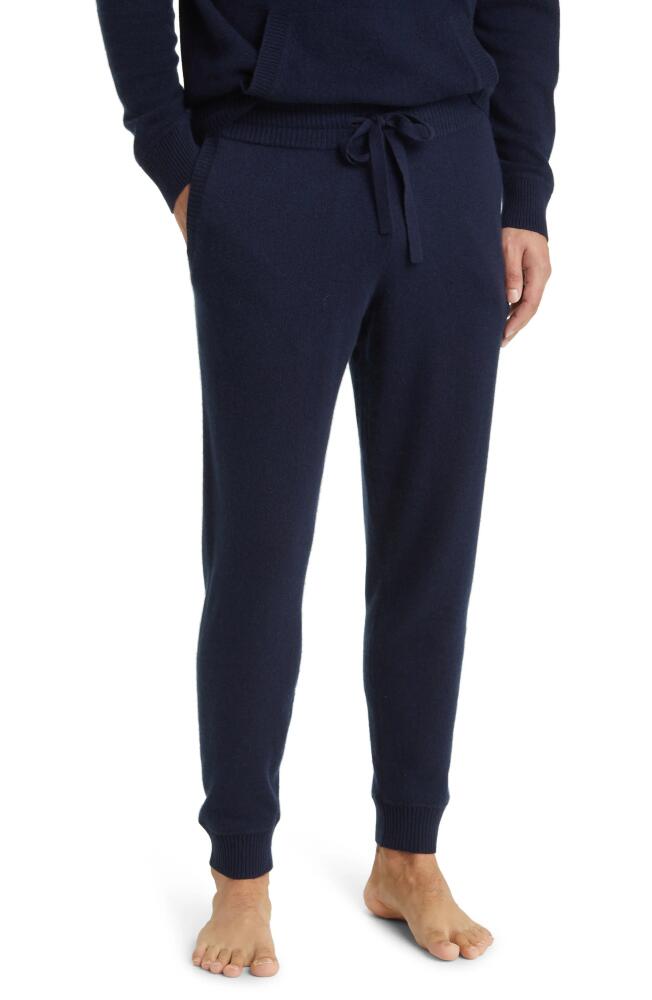 Nordstrom Cashmere Joggers in Navy Night Cover