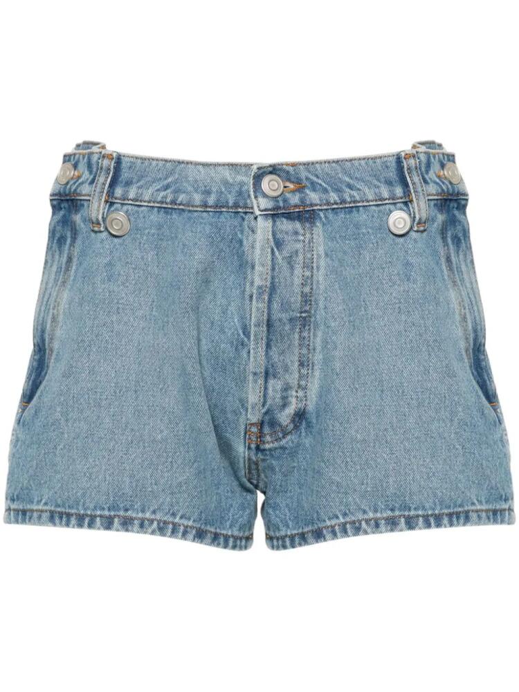 Coperni mid-rise denim shorts - Blue Cover