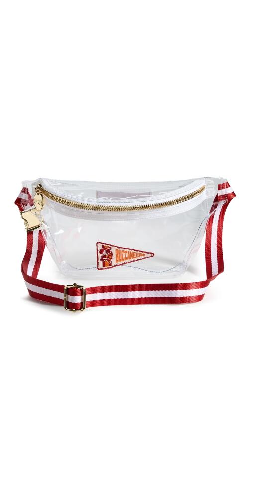 Stoney Clover Lane Tampa Bay Buccanee Clear Fanny Pack Red and White Cover