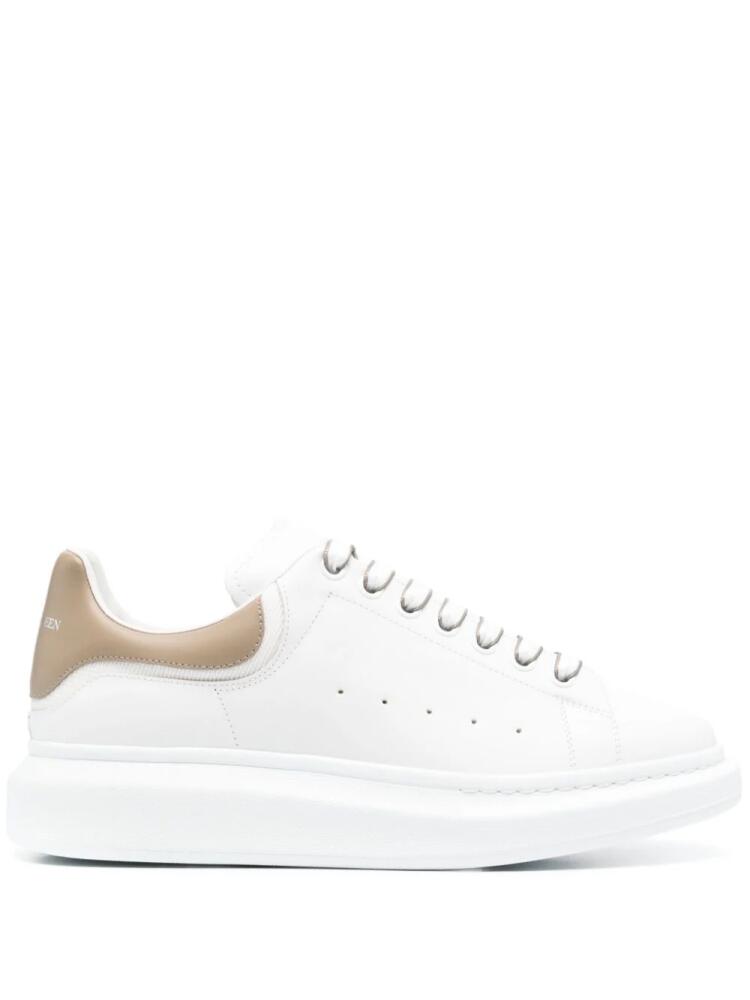 Alexander McQueen Larry leather sneakers - White Cover