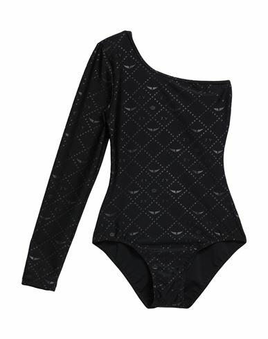 Zadig & voltaire Woman One-piece swimsuit Black Polyester, Elastane Cover