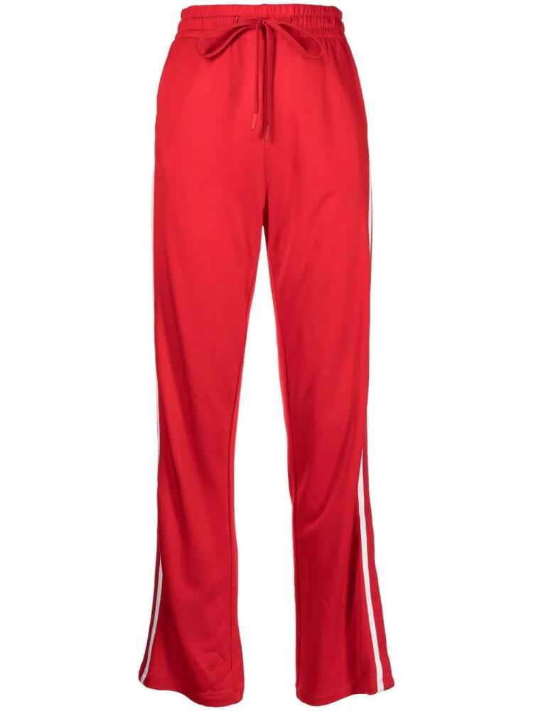 The Upside Celeste side-stripe track pants - Red Cover