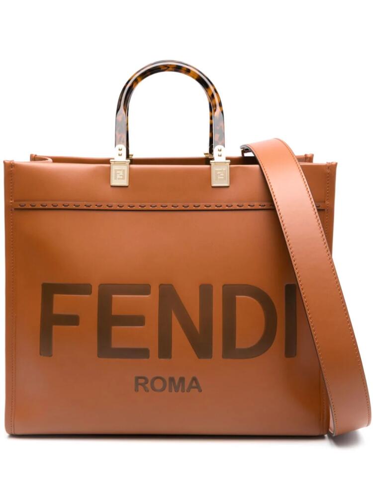 FENDI medium Fendi Sunshine tote bag - Brown Cover