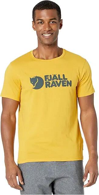 Fjallraven Logo T-Shirt (Ochre) Men's Clothing Cover