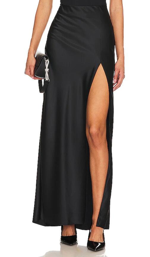 CAMI NYC Slit Skirt in Black Cover