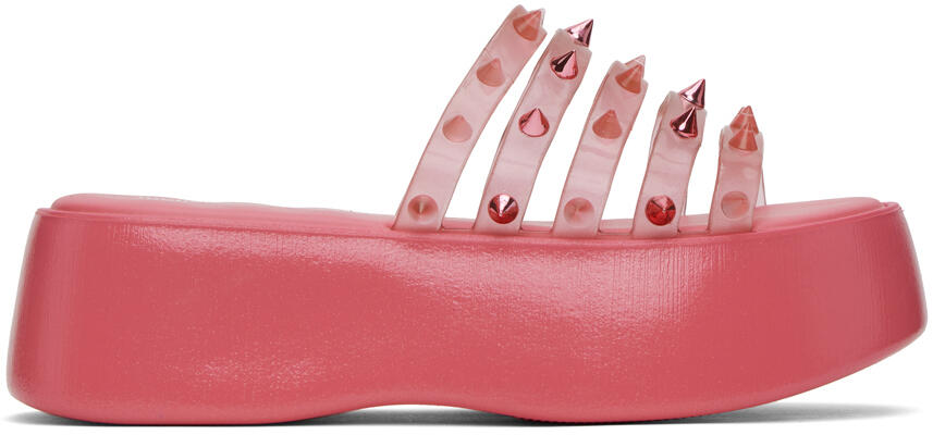 Jean Paul Gaultier Pink Melissa Edition Becky Punk Love Sandals Cover