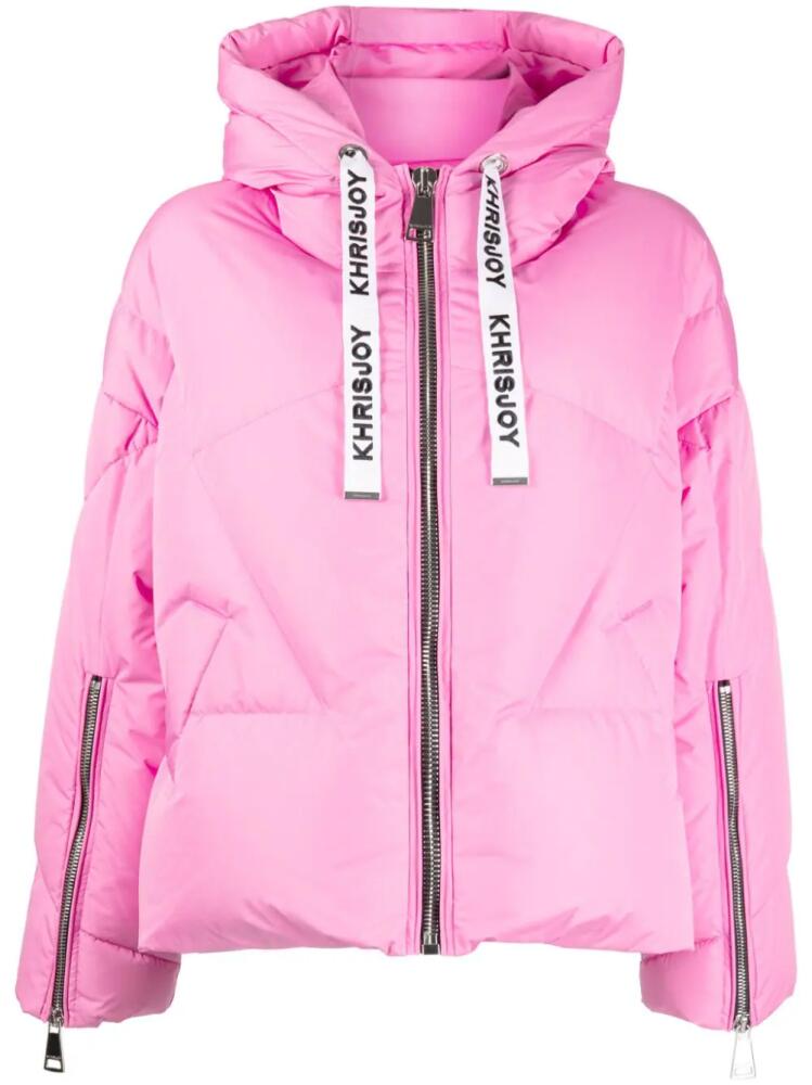 Khrisjoy Iconic puffer jacket - Pink Cover