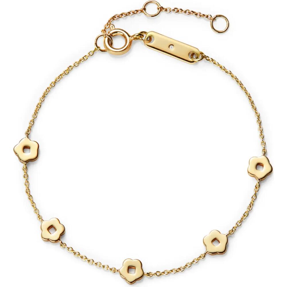 Ana Luisa Flower bracelet - Rowena Bracelet in Gold Cover